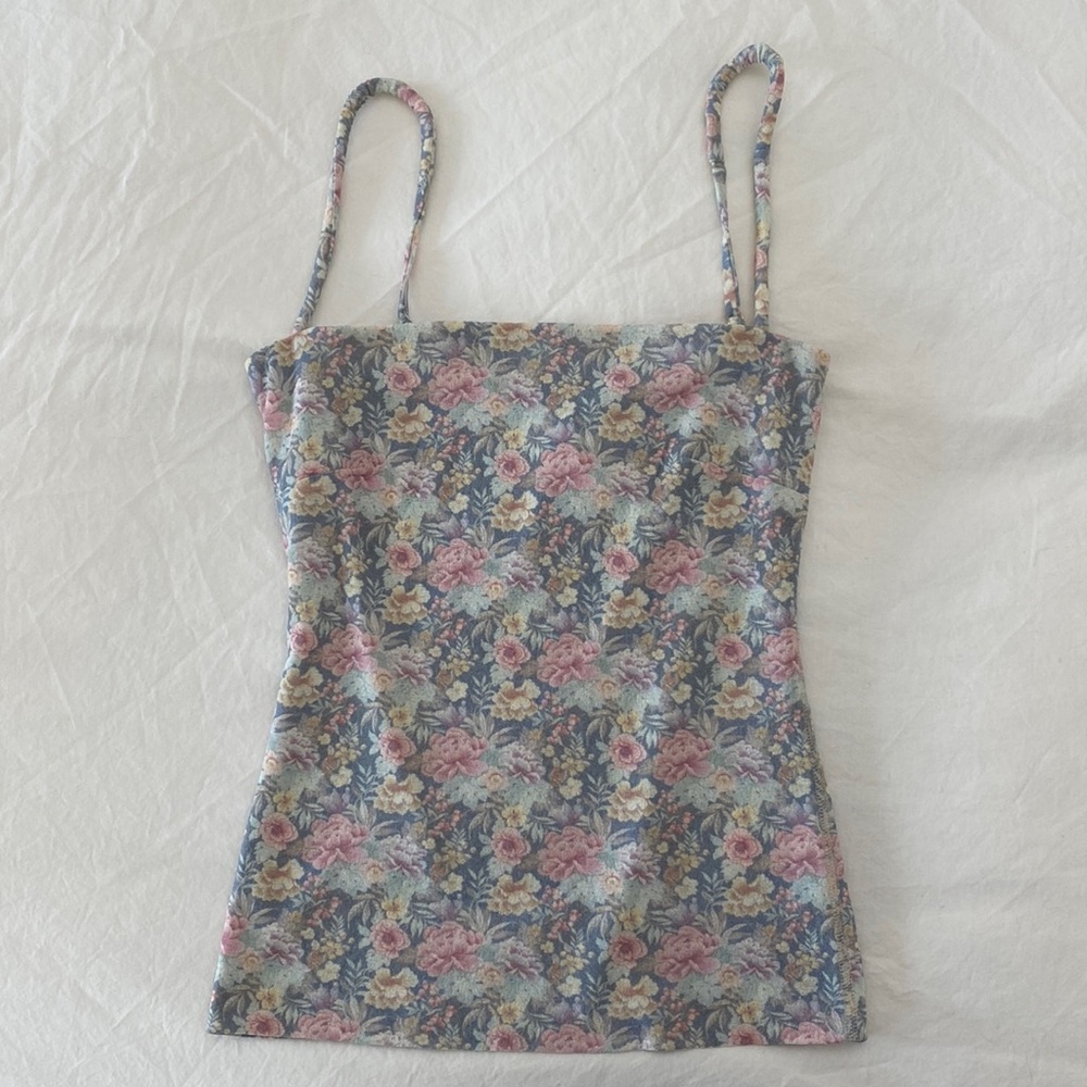 Nanushka floral tank